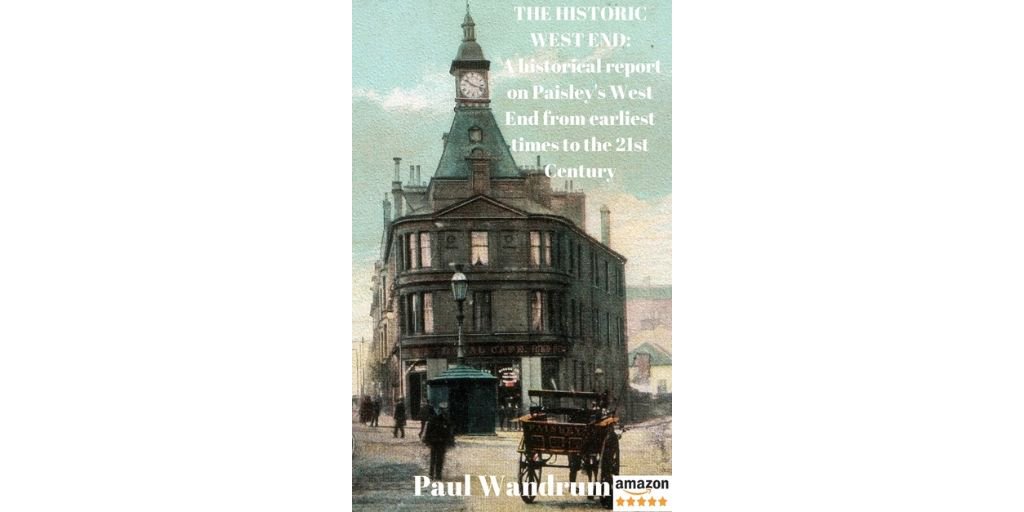 Get your copy of The Historic West End: A historical report on Paisley's West End from earliest times to the 21st Century today on Amazon: amazon.co.uk/dp/178926989X?…