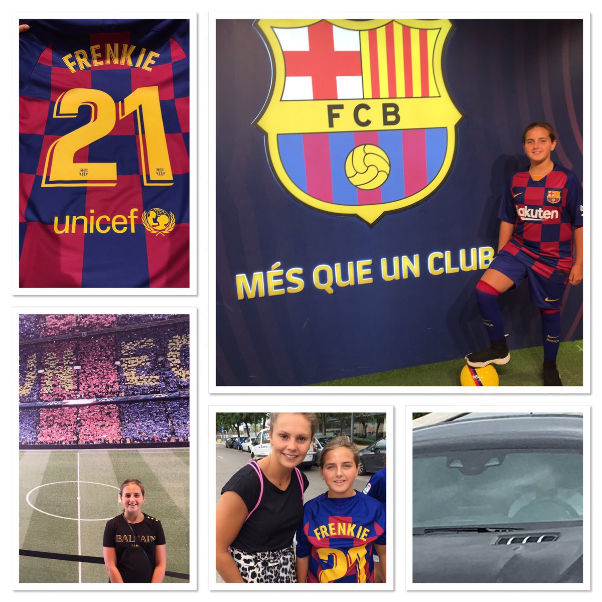 vladder1's tweet photo. Topdag so far @FCBarcelona @liekemartens1 together w @ChanoahvanDijk #thanxlieke @messi in hurry 😩 https://t.co/iBgS08UJH3