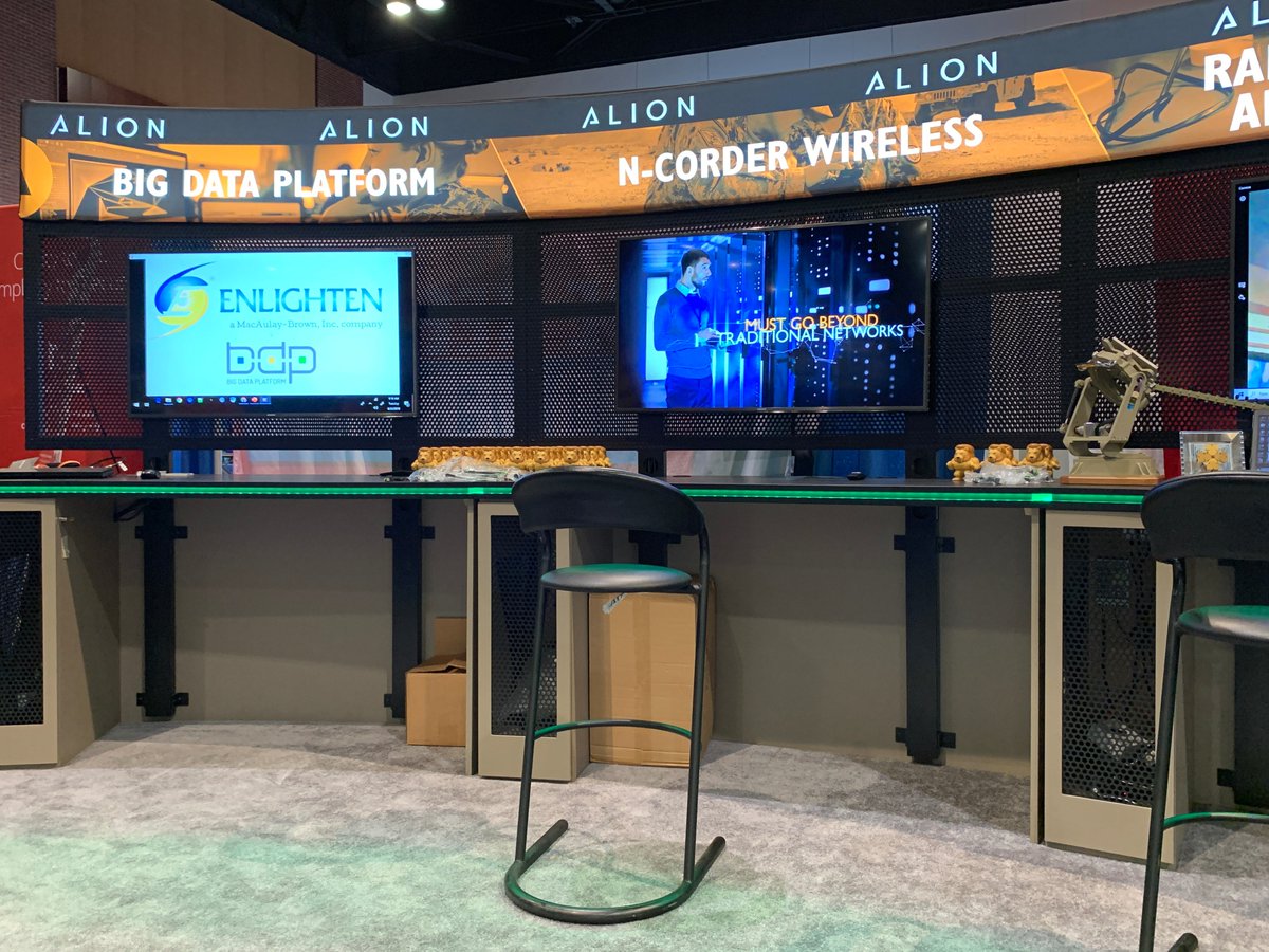 <a href="/EITCCORP/">Enlighten</a> is at #AFCEATechNet at the Augusta, GA Marriott. Visit events.afcea.org/Augusta19/Publ… for more info &amp; stop by Booth 615 to join us!

#bigdata #cyber_security #analytics #cyber #security #dod