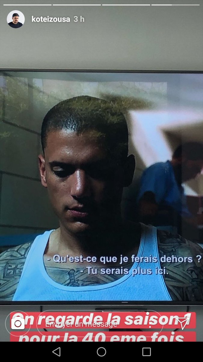 bfmttv's tweet image. URGENT : La série télévisé Prison Break viens d'enregistrer un record d'audience suite à cette publication de @KoteiZousa