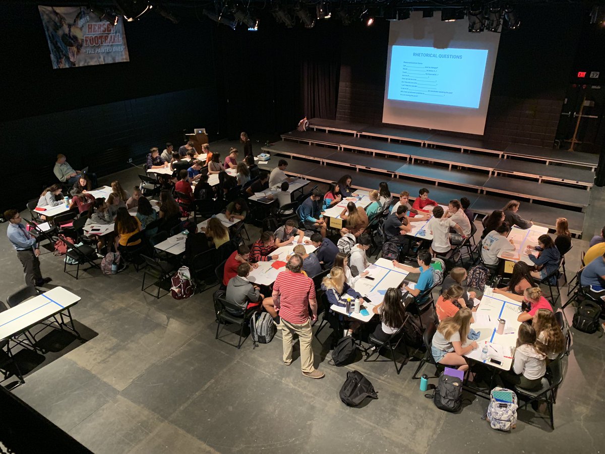 mrrichclark's tweet photo. So pumped to launch this year’s Grand Conversation forum series!! @D214Foundation @RKiolbassa @PattyMerris @katiealexander3 https://t.co/T5E74xBnmo