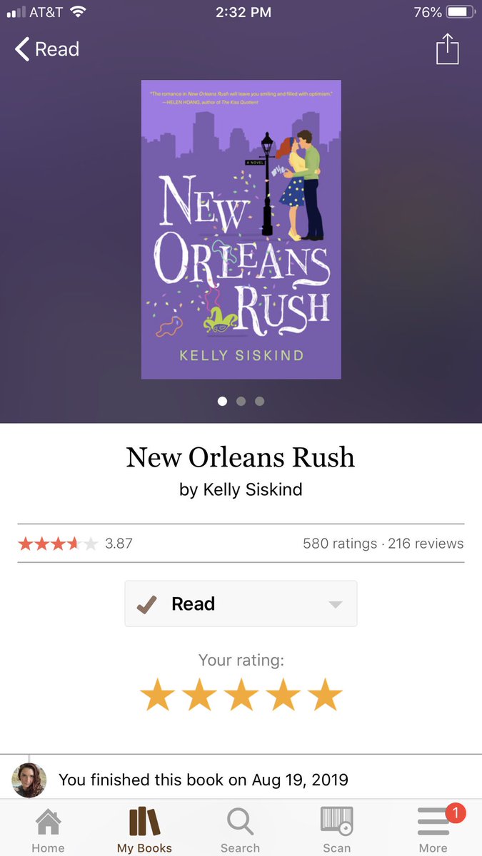 My first contemporary romance! First romance EVER! So in true @boobiespodcast fashion I’m going to grade it out of 10

Story/Writing: 8 (one plot conclusion...😕)
Sex: 10 (it was a slow build but totally worth it)
Overall: 10 (would reread and read more by <a href="/KellySiskind/">Kelly Siskind</a>)