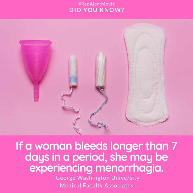 fibroidmovie's tweet photo. Menorrhagia is a condition in which menstrual bleeding is exceptionally heavy or long. In an average menstrual cycle, a woman will lose approximately 70 mL of blood. Bleeding beyond 80 mL is considered abnormal. #Fibroids #FibroidFacts #RedAlertMovie
#WomensHealth #menorrhagia https://t.co/Ze7wGDJcSB