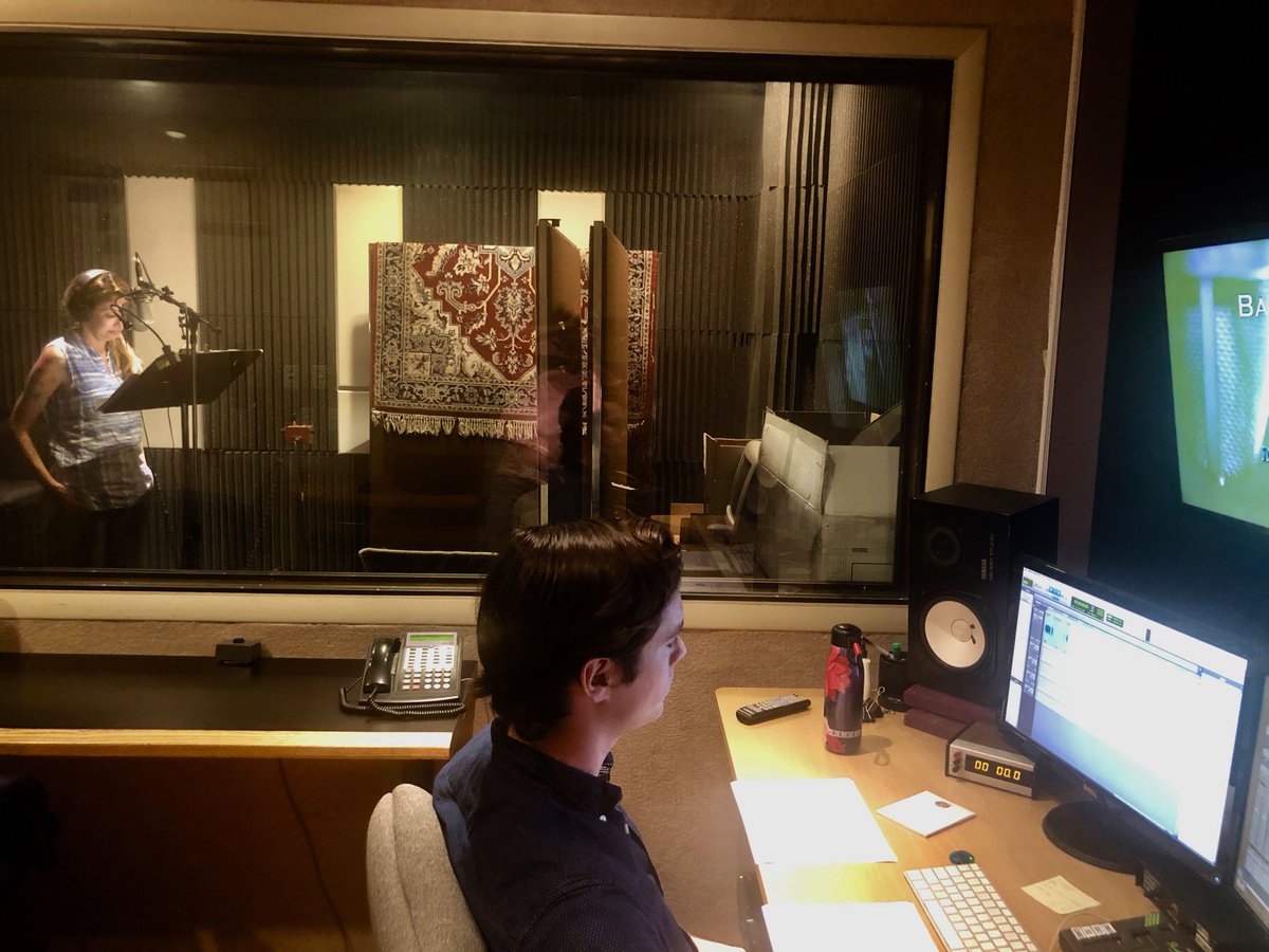 BakerSound's tweet photo. How do we spend National Radio Day? By working on great radio spots for Staples, PNC, and The Philadelphia Inquirer. #radioadvertising #bakersound #phillyadvertising https://t.co/mhmDwZrDzL