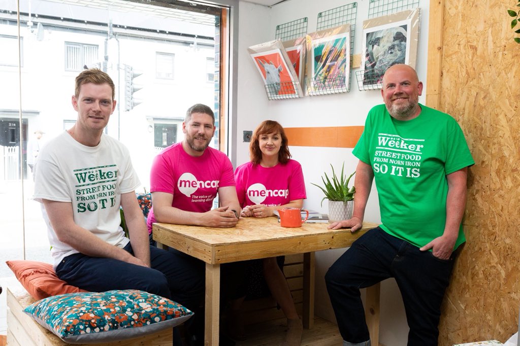 Mencap_NI's tweet photo. Join us for an event to remember as our charity partners @IndieFude transform the @Mencap_NI centre into one of their famous #Indugle pop up restaurants with a fabulous 5 course tasting menu 🧀🌮🥗 book now https://t.co/sniILQiK8Z https://t.co/2IXp1U4rbQ