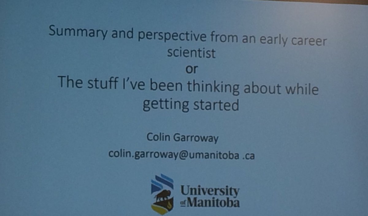 Thoughts from an investigator 3 years into a project: <a href="/ColinGarroway/">Colin Garroway</a> discusses factors to consider when starting a long-term project #EcoEvoEnto2019 #CSEE2019