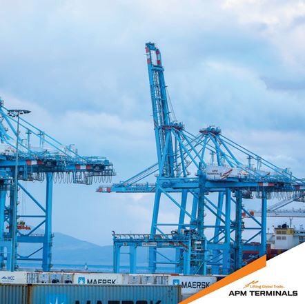 APMTT's tweet photo. #Goodtoknow
Au moment de l’accostage d’un navire, les portiques relèvent leur plumes… Elles sont alors en mode « Boom up » ! https://t.co/CnE7grQPmJ