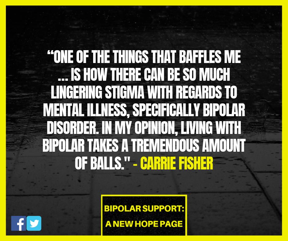 BipolarSANH's tweet photo. ❤️ #CarrieFisher ❤️

#bipolardisorder #Bipolar #BipolarAwareness #ManicDepression #Bipolar1 #Bipolar2 #Cyclothymia #CyclothymicDisorder #BP1 #BP2 #BipolarType1 #BipolarType2 #BPNOS #mentalhealth #mentalillness #Mania #depression #anxiety #MixedEpisode 
@BipolarSANH https://t.co/WS4m6E6rAi