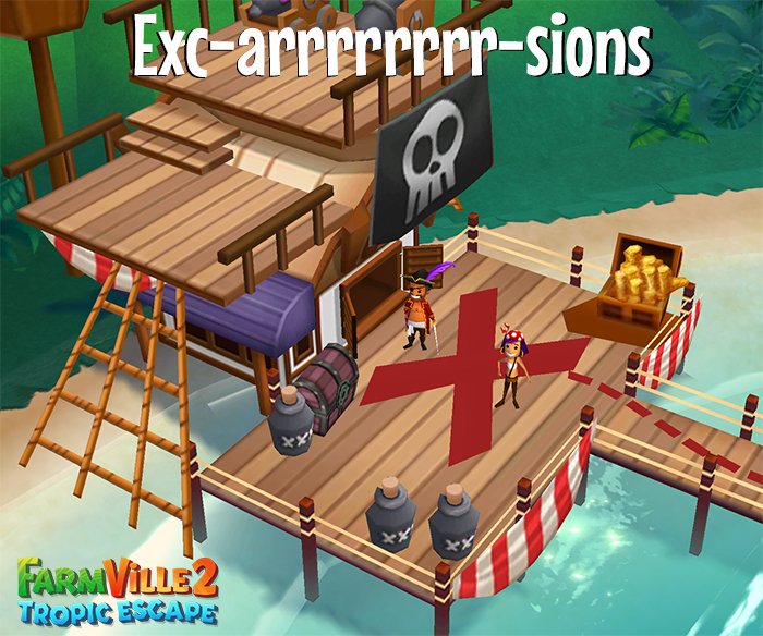 FVTropicEscape's tweet photo. Ahoy, ya landlubber! 🏴
Work like a captain and play like a pirate to complete the Cruise goal 🛳️ &amp; win a 🏴‍☠️Pirate themed Prize Grabber 🎁 on #FarmVille2TropicEscape ⚓️
Let’s Go 🍾 https://t.co/nOqnq6fTIj https://t.co/NDtZA8gMxx