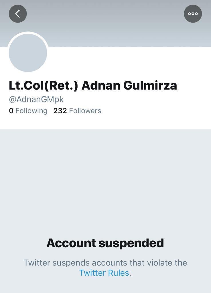 peaceforchange's tweet photo. A fake account created by Indians impersonating Pak Army Officer. Reported with evidence. Gone! https://t.co/K6uGc2OzYQ
