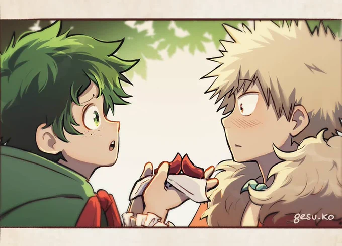 Do you remember me..?

(Bakudeku is good in any au, actually) 