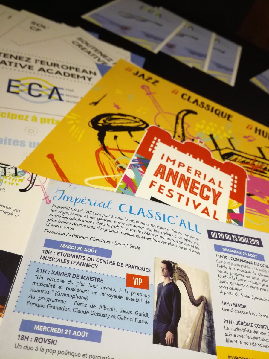 EuropeanCreati1's tweet photo. Début de la saison #classique de l'#imperialannecyfestival dans un instant avec Xavier de Maistre !

#imperialpalace #concert #eca19
@imperialpalaceannecy https://t.co/FbLv2ENN5h