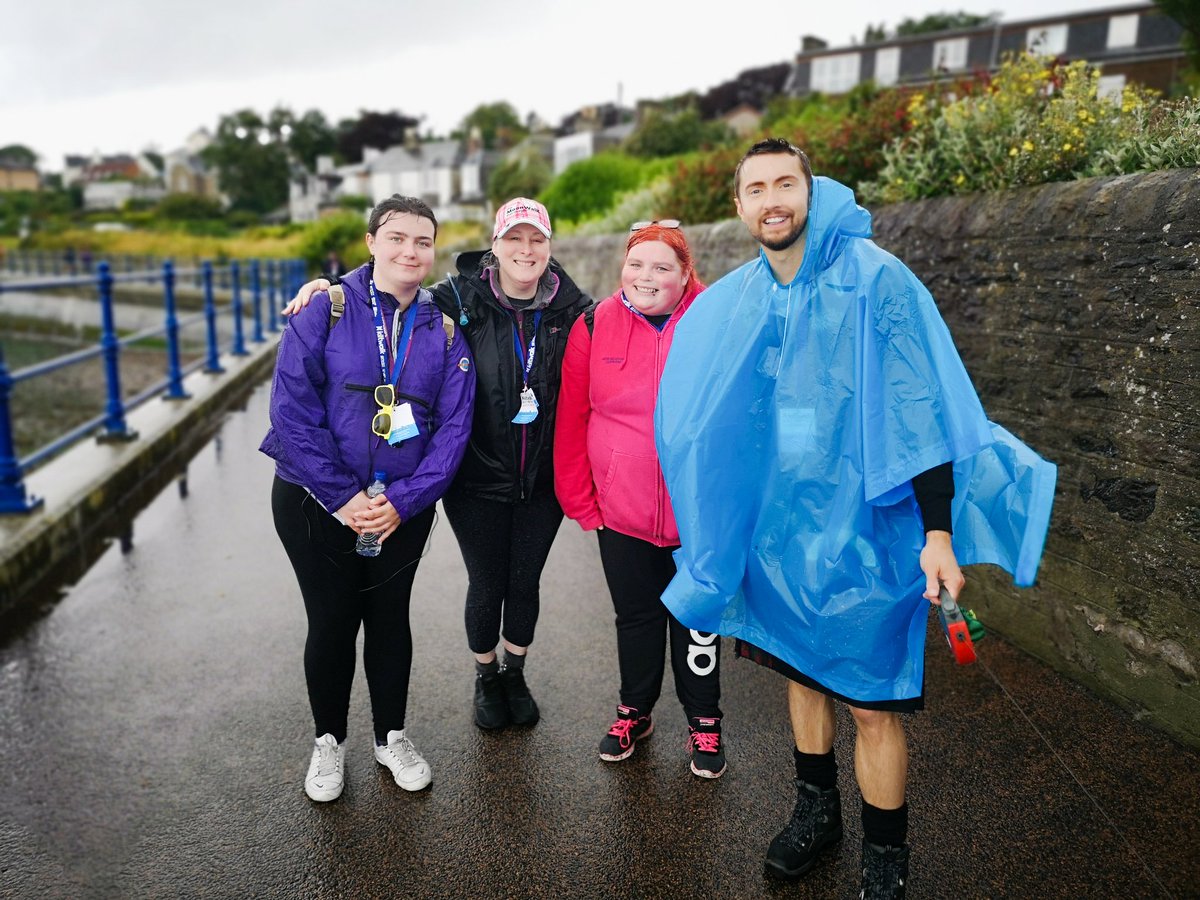 So during Sundays kiltwalk we got the pleasure of getting a picture with @SeanBattySTV he is such a lovely man