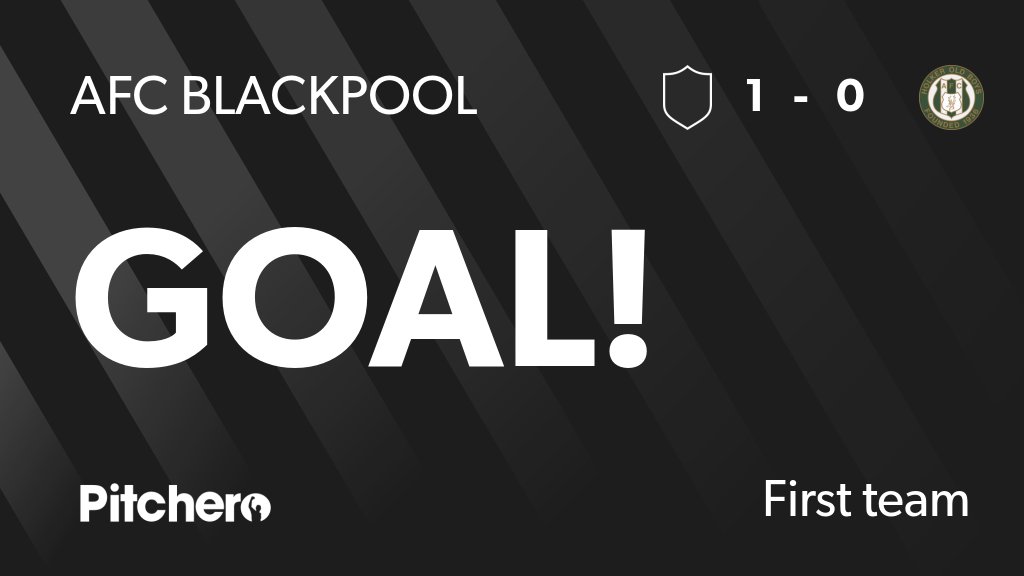 HOBAFC's tweet photo. 17': Goal for AFC Blackpool
#AFCHOL #Pitchero
https://t.co/pxJy5JO53H https://t.co/jCxrVF2aUv