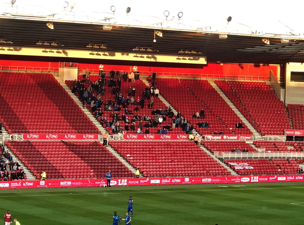 theawayfans's tweet photo. Wigan at Middlesbrough tonight. #WAFC https://t.co/Ctb7CS1xWv