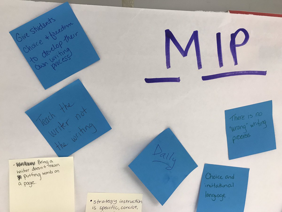LindsayDuch's tweet photo. “We all do better when we all do better.”  The remarkable staff  @CameronElem —preK to grde 6 T’s, specialists, IAs, admin.— All engaged in writing workshop &amp; uncovered how to support strong communities of writers day 1.  All kids, everyday, need time to write. @FCPSR3 @FCPS_OSS https://t.co/iDA2qpBIej