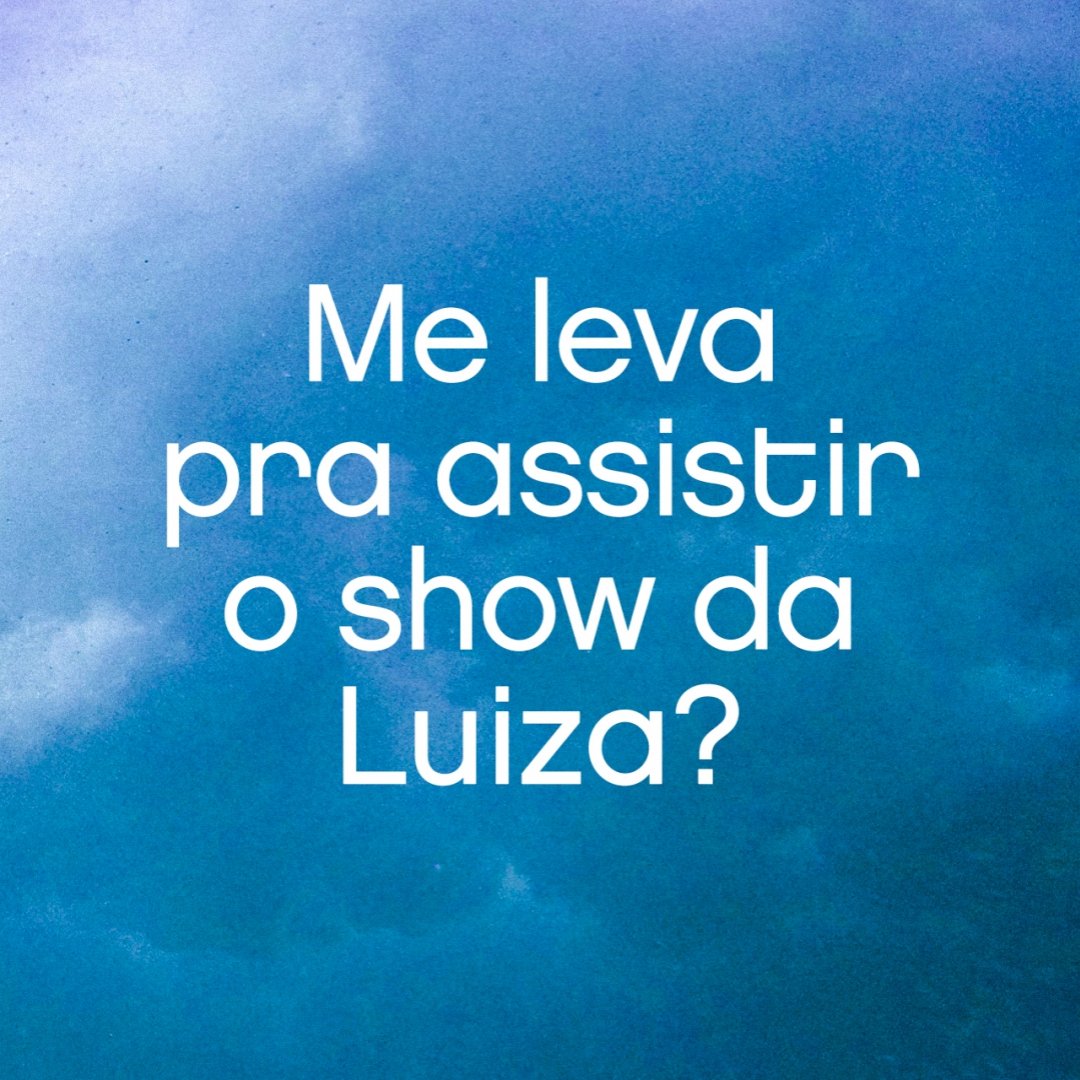 luizacase's tweet photo. Quer curtir o show Beco Antes Apresenta: Luiza Casé & Barbara Eugenia com um acompanhante em São Paulo? 🤩 Corre pra minha página no Facebook e descubra como! ✨
.
.
#luizacasé #show #apresentação #becosp #sãopaulo #músicaéuniversal https://t.co/FHA1rRAbI9
