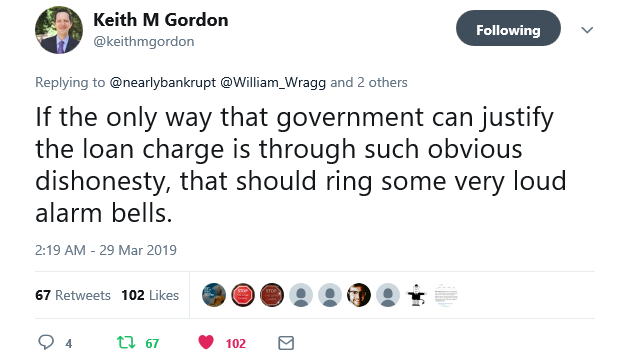 wealthagent's tweet photo. @SammiMckean @RobSmyth @LCAG_2019 @BorisJohnson @sajidjavid @tpearce003 #HMRCextortion #HMRC punishment strategy: pay what we demand or we will demand more (using the retrospective #Loancharge. No it not due under the original law but we "duped" MPs & they fell for it, so now we have the "complete suite" (said Jim Harra, HMRC second in command) https://t.co/vD5A3lCF6a