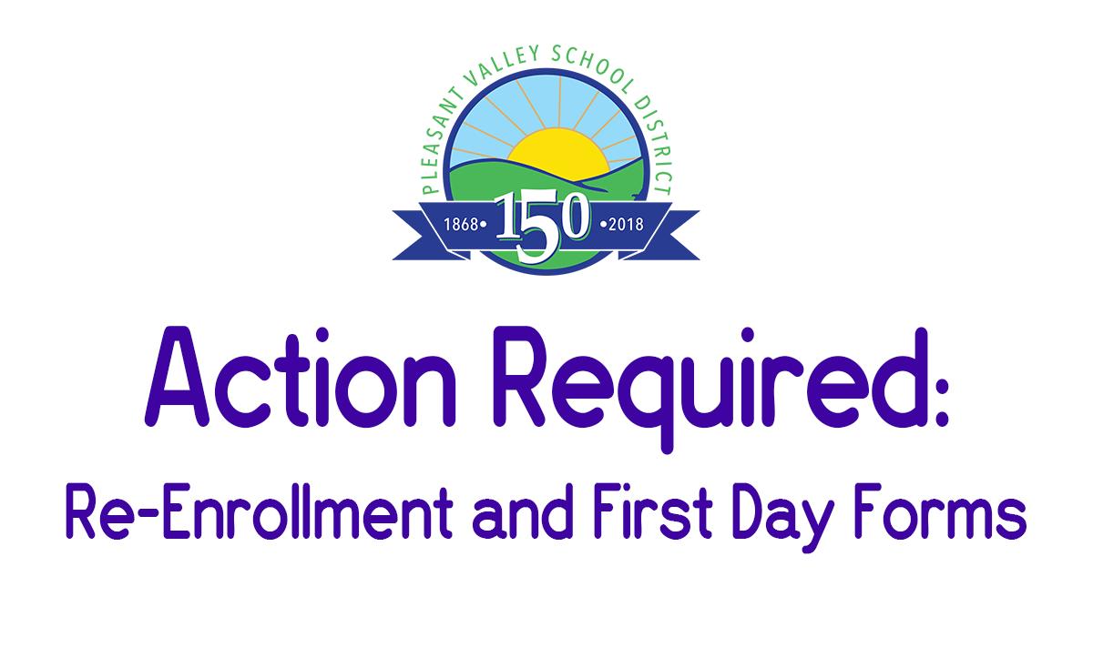 PVSDCamarillo's tweet photo. REMINDER -- Re-Enrollment and First Day forms

Prior to middle school orientations and the first day of school, Re-Enrollment and First Day forms must be completed. This is done through Parent Connect: https://t.co/dVKhr8j9f5 

#PVSD #PVproud https://t.co/Tokv2juqH7