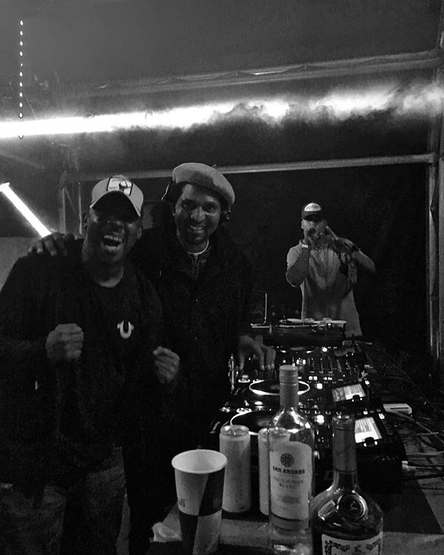 SiJohntheBass's tweet photo. The 3 musketeers @dynamitemcmc @Dj_krust @djbryangee rolling the Rhythm Corner stage at this years #weoutherefestival @gillespeterson did a fantastic job with a supreme lineup. More please! #weoutherefestival #djkrust #dynamitemcmc #djbryangee #dj #turnt… https://t.co/T4q00r2Hrd https://t.co/rigVqYTKNU