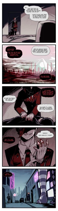Preview/pilot of a comic project 'The Weird Ones' by @zurthhawkins Hope you like it! 