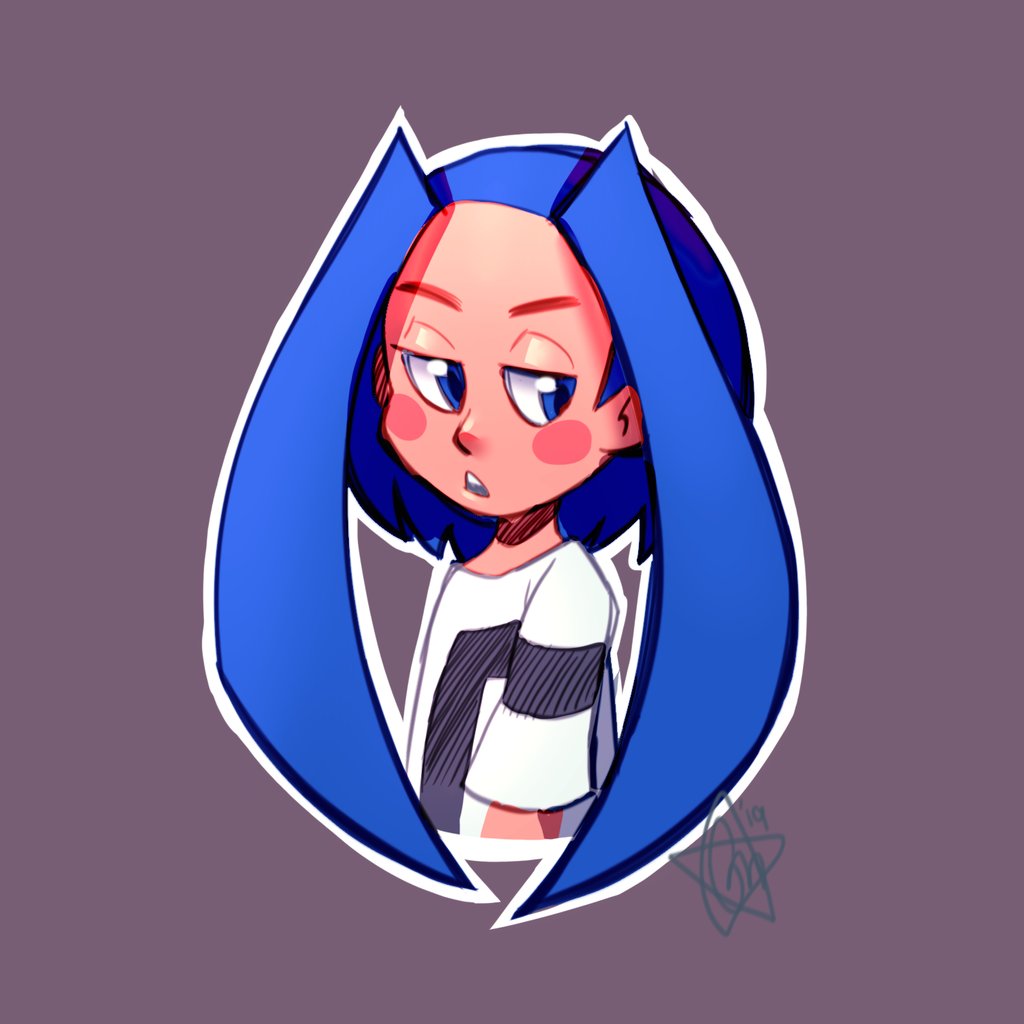 Hyper_Chronic's tweet photo. hyper looks way too cute 😱
☆☆☆☆☆☆
#sketchbookpro #characterart #hyperchronicoc #nyartist https://t.co/hBwT67Tn9b
