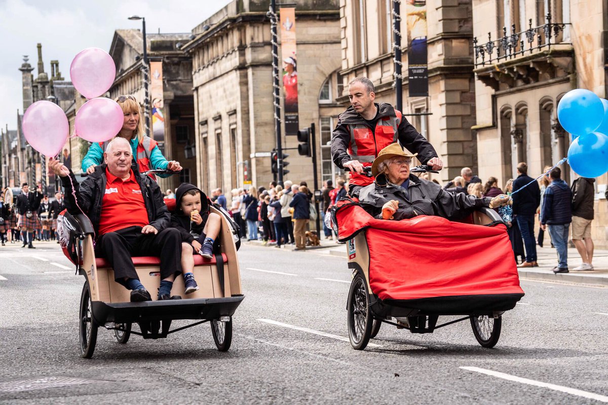 Cycling Without Age Perth trishaws in the City of Perth Salute. 🎉

[Images courtesy of the talented people at <a href="/LightpressPerth/">Lightpress Media and Design Ltd</a> 📸]

#CityofPerthSalute 
#CWAPerth