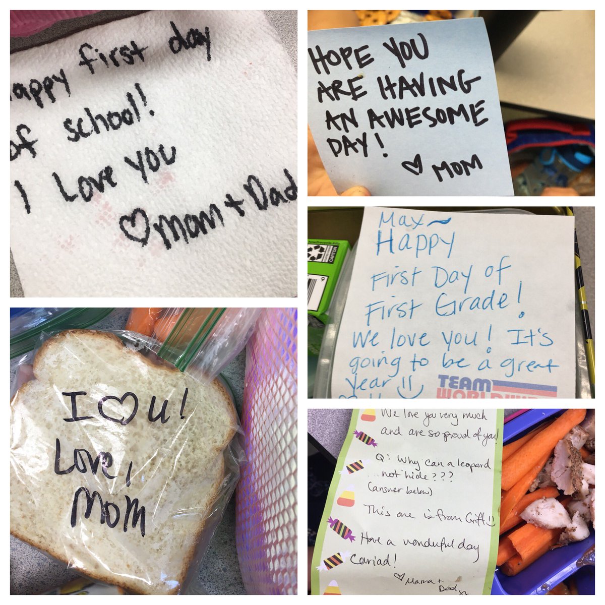 PrincipalKohls's tweet photo. Absolutely loving the lunch box notes I’m seeing today! 🧡🐯🧡#LECCsays https://t.co/1L5hAUvXBf