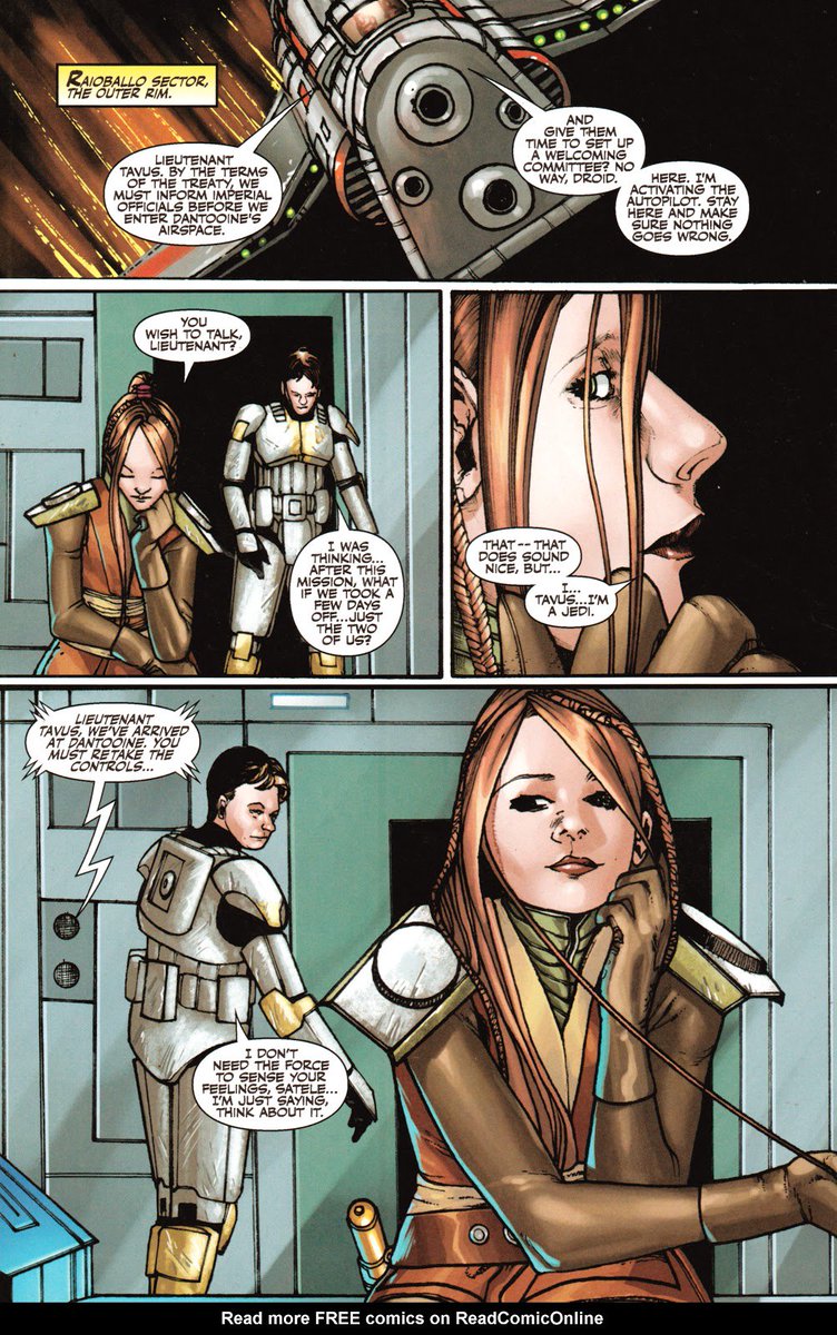 ❛ ғᴇᴡ ᴅᴀʏs ᴏғғ ᴏɴʟʏ ᴛʜᴇ ᴛᴡᴏ ᴏғ ᴜs...sᴏᴜɴᴅs ʟɪᴋᴇ ᴀ ᴘʟᴀɴ. ʙᴜᴛ ɪ'ᴍ ᴀ ᴊᴇᴅɪ, ʟᴇᴛ ᴜs ɴᴏᴛ ғᴏʀɢᴇᴛ ᴛʜᴀᴛ, ɴᴏ...ɴᴏ ᴍᴀᴛᴛᴇʀ ᴡʜᴀᴛ ᴇʟsᴇ ᴍᴀʏ ᴄᴏᴍᴇ ᴏᴜᴛ ᴏғ ᴛʜɪs ᴡᴀʀ. ❜

#SWTOR