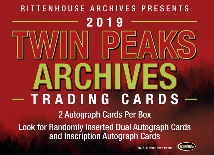 Rittenhouse Archives proudly presents 2019 Twin Peaks Archives trading cards set to release on October 23rd, 2019. Stay tuned for more information on the upcoming release including exciting previews of autograph cards and more! #twinpeaks