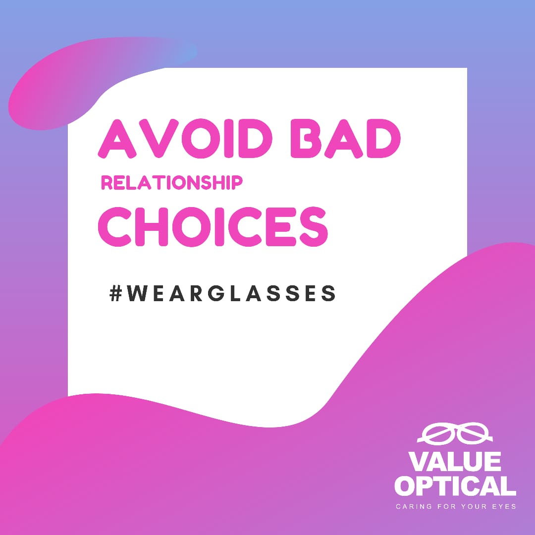 ValueOpticalLtd's tweet photo. Sometimes love is blind, so rock your glasses!
👓💙
Let's help you make some good decisions.
#CaringForYourEyes
#andyourheart
#WearGlasses
#ValueOptical https://t.co/EekDdK4a8P