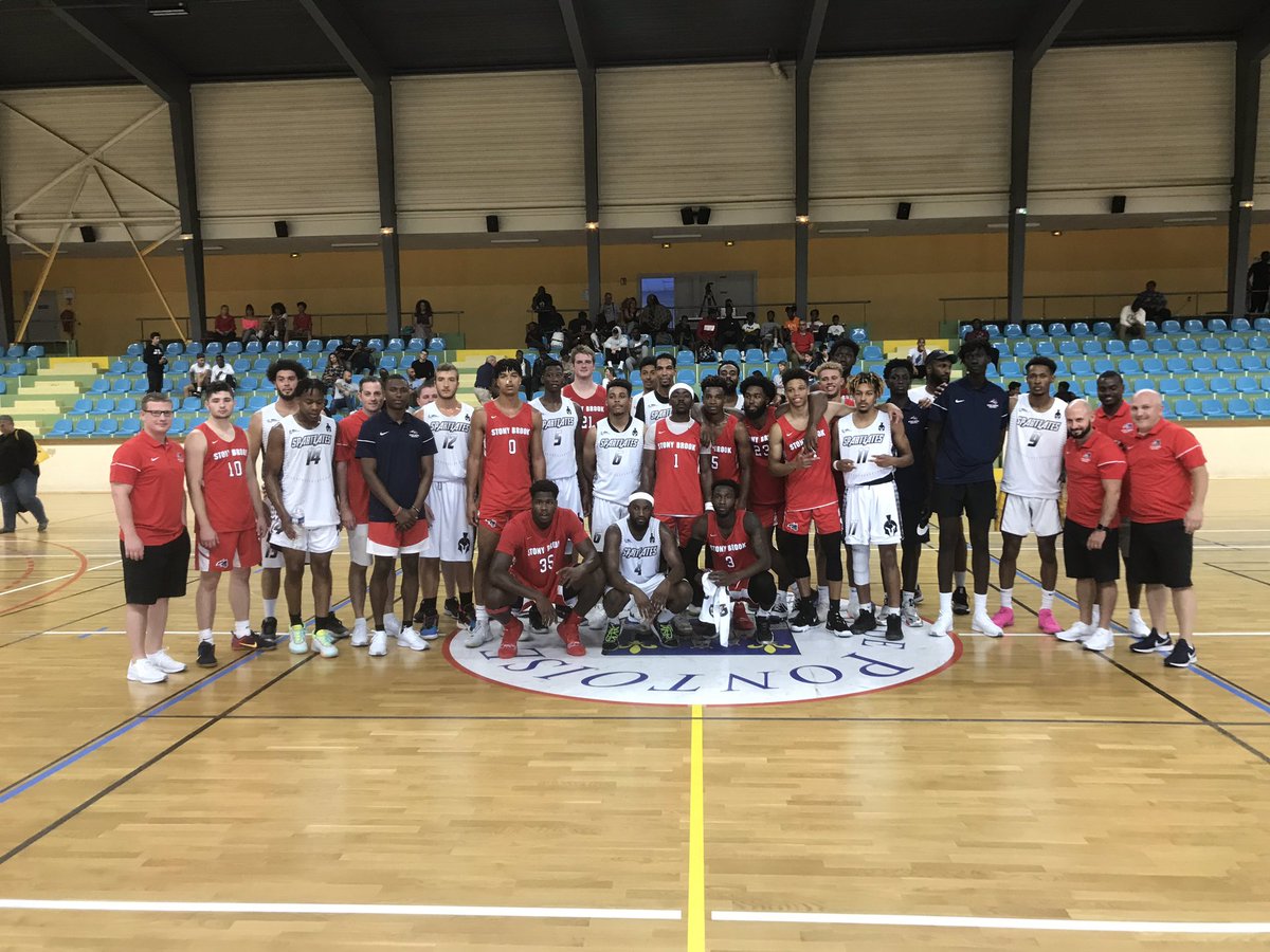 StonyBrookMBB's tweet photo. Europe, you were incredible. Three games vs. quality opposition and memories that will last a lifetime!
Grateful to all who made this possible and allowed us to experience something we will never forget.
#SeawolvesUnited | #EuroSeawolves https://t.co/bbgvcThlEL