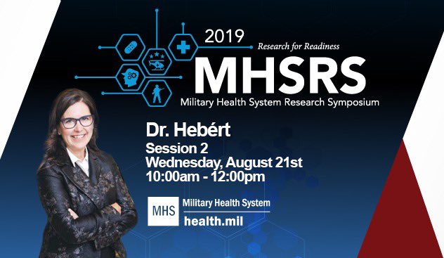 KloxTech's tweet photo. Come meet Dr. Lise Hébert at the Military Health System Research Symposium conference #MHSRS2019
To set a meeting time, please contact her directly at: lhebert@kloxtechnologies.com https://t.co/13CcQ1KBx9