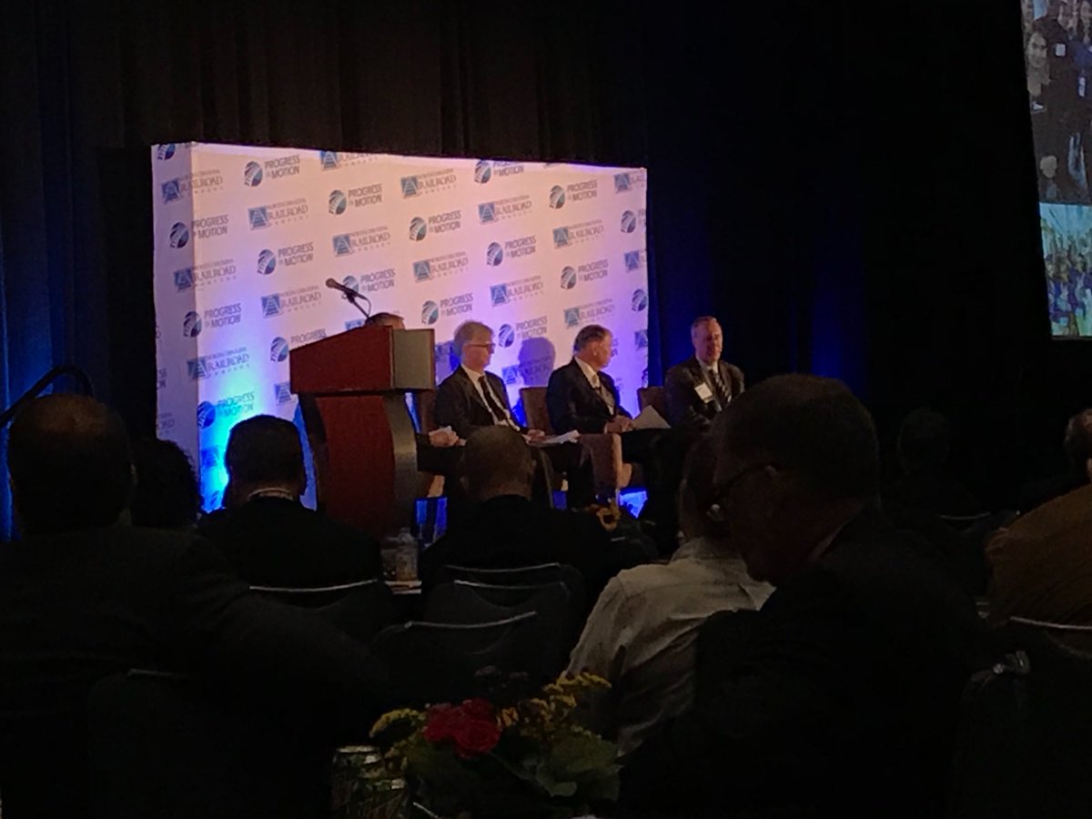 chathamedc's tweet photo. Had a great time attending @NCRailroad's #ProgressInMotion2019 with local and regional leaders across NC. We are thankful for the work CSX, Norfolk Southern, and NC Railroad does for our businesses and sites in Chatham County! https://t.co/Cn2WqMaUYM
