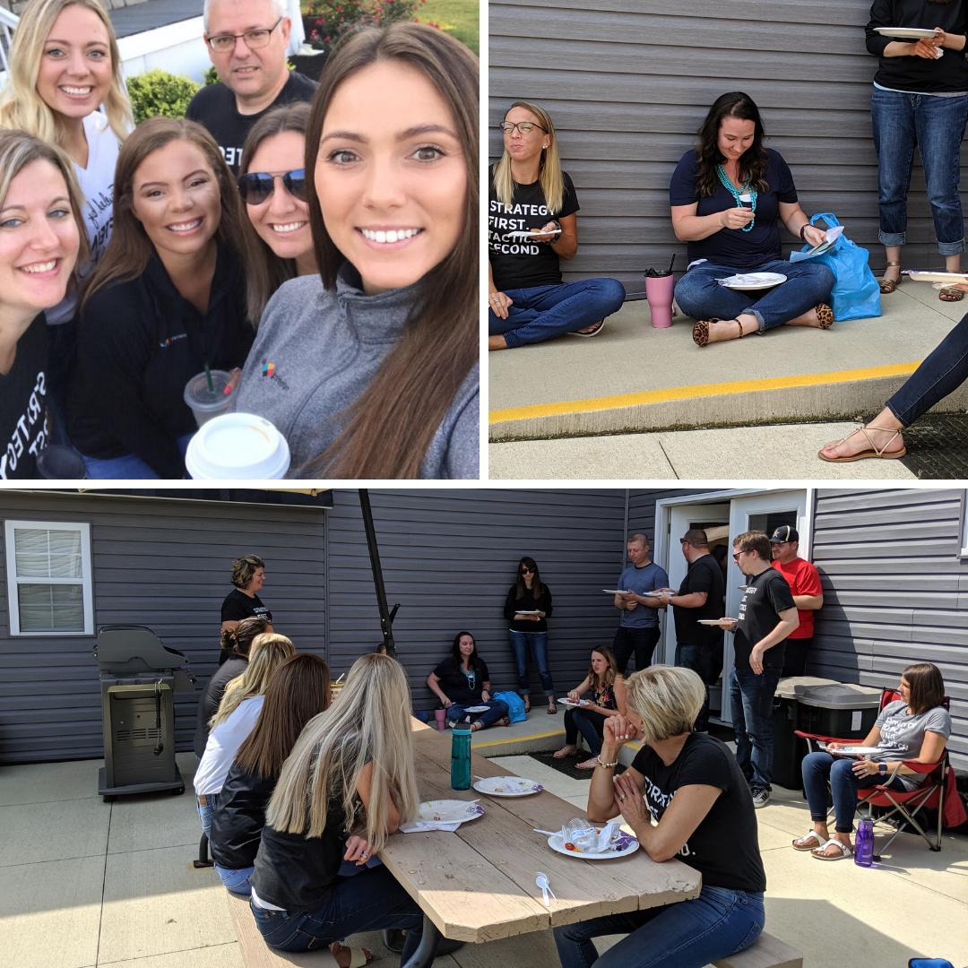 mktg_essentials's tweet photo. It has been a busy Team Tuesday! We started with photoshoot and then celebrated Angie's return from maternity leave! 📷👶#teamtuesday #mktgessentials #culture #photography #celebrate #fun https://t.co/tRrsdQy0Yg
