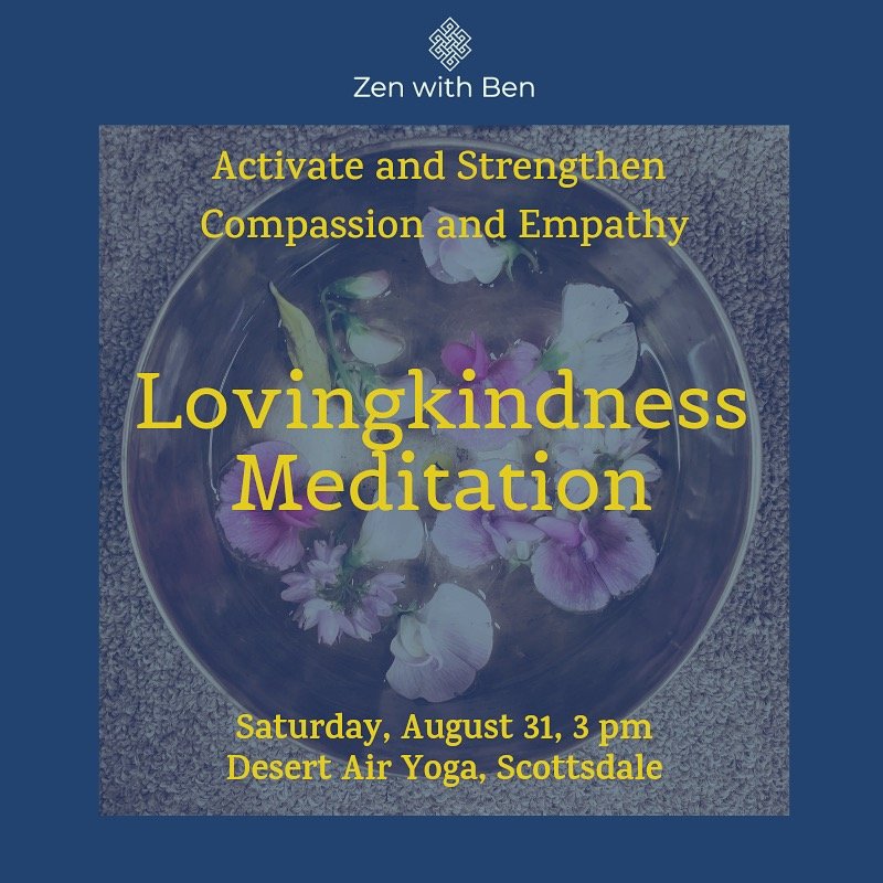 zenwben's tweet photo. My next workshop is at Desert Air Yoga in Scottsdale! I saw the most growth in the shortest period of time when I added #lovingkindness to my #meditation regimen. https://t.co/oOaJehVJr8