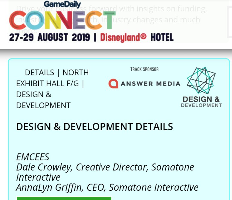 gryphondale's tweet photo. Excited to be heading to LA next week for #GameDailyConnect! AnnaLyn and I will be Emceeing the Design and Develop track, and really looking forward to introducing a tremendous lineup of speakers! Hope to see you there! https://t.co/7jblh3ABV6