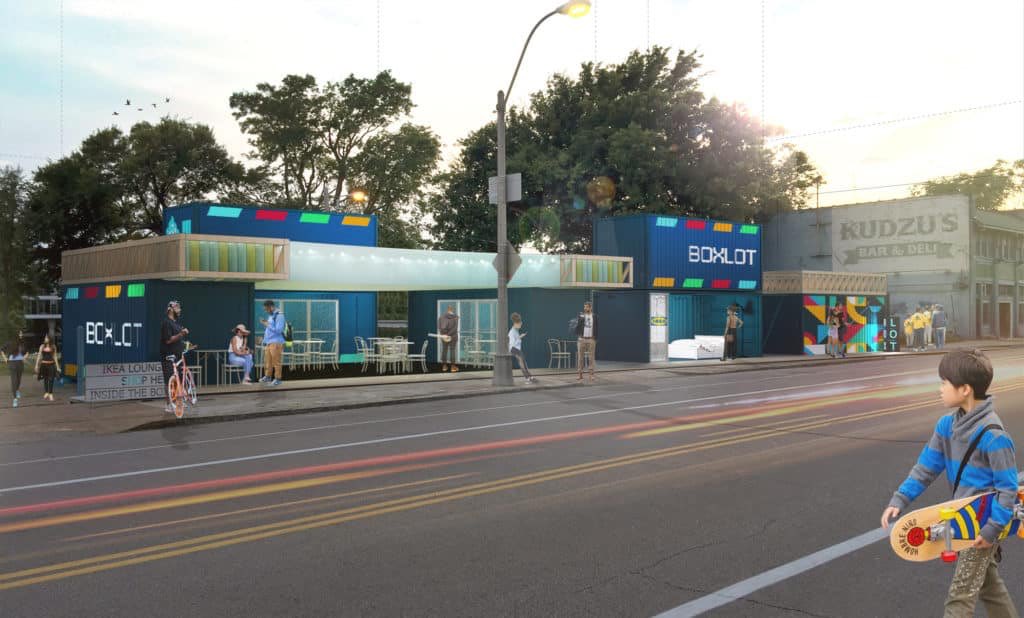What do shipping containers, music, and retail have in common? They are all coming to the Edge District by way of <a href="/boxlotmemphis/">BOXLOT</a>- a micro-retail and music lounge opening this September -> bit.ly/2ZiAZqs #choose901