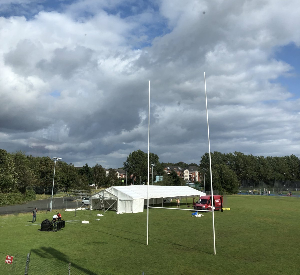 GiffBeerFest's tweet photo. And so it begins... 👏🏼👏🏼👏🏼

Our site is starting to take shape and our beer tent is bigger and better than ever!

Make sure you beat the queues and get your tickets before the event:

https://t.co/W77izwhpmU

#GiffnockBeerFestival #GBF2019 https://t.co/uhMm6LMlwE