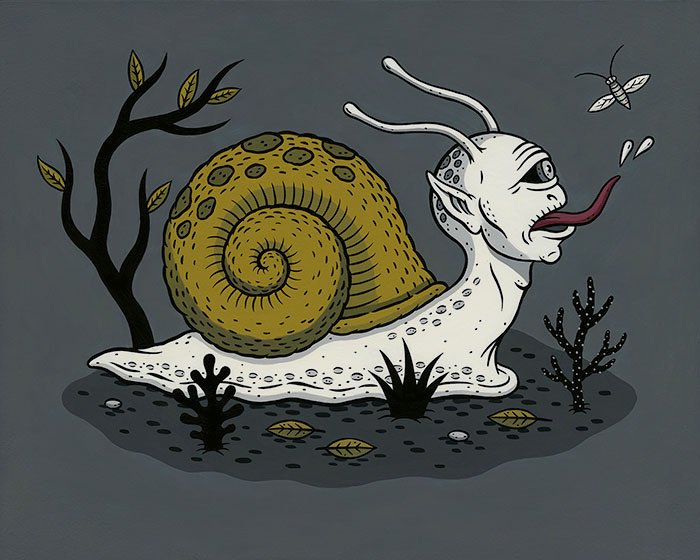 jlmacnair's tweet photo. "Cyclops Snail"
8" x 10" x 2"
acrylic on panel

This piece is SOLD, but follow the link below if you are interested in purchasing any of my other works available at Stranger Factory.

https://t.co/8j6aBUlFAU https://t.co/fOo1BZA9rS