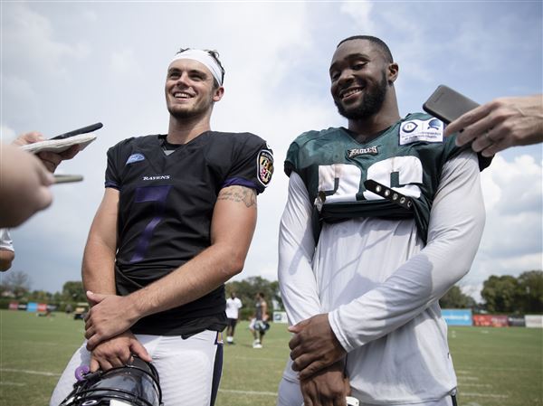 Could Ravens QB Trace McSorley follow in Taysom Hill's footsteps? https://t.co/BtJWPF3wvL #Steelers https://t.co/Y4ZY7gGOLQ
