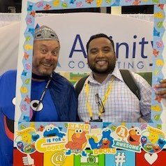 affinitylegal's tweet photo. What a great time! Thanks #ILTA2019 for all the fun last night! The Count has finally stopped counting. But, stop by booth 521 to see if Super Grover is still flying! https://t.co/ZHiDTRidG5