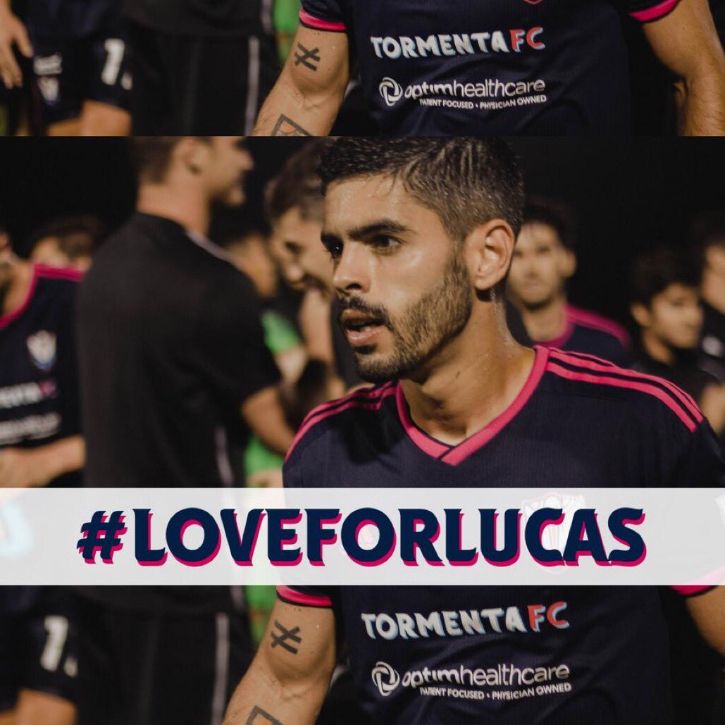 dvantass's tweet photo. #LoveForLucas @Tormenta_FC @USLLeagueOne https://t.co/d1LpoN5Rgt