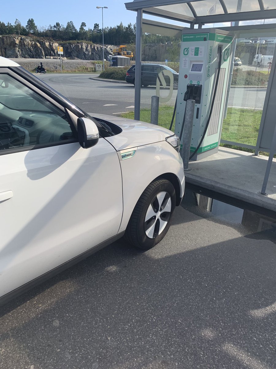 Fikk på øret at du var skeptisk til elbil strekningen Bergen-Krsand på fotballekstra, <a href="/jespermathisen/">Jesper Mathisen</a> Kan forsikre deg om at det går helt fint, selv uten Tesla! Men bør kanskje ha litt god tid😁