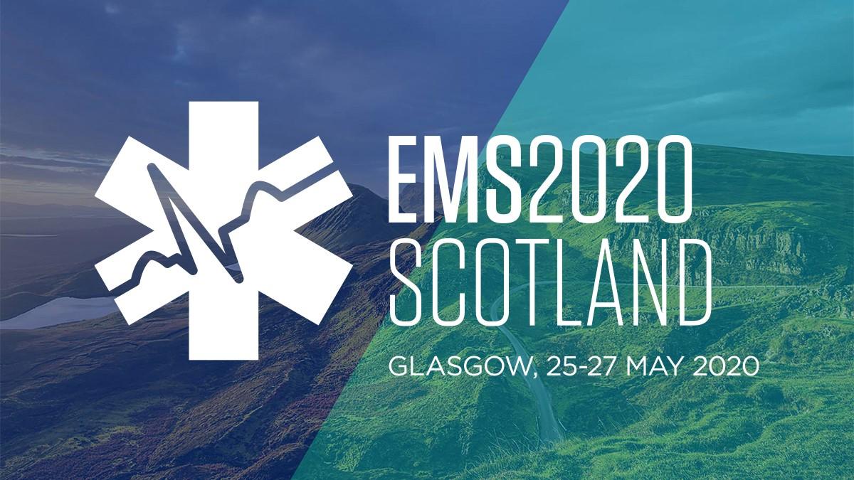 EMS2020 GOES TO GLASGOW!
It is with great pleasure we can announce EMS2020 will be hosted by the city of Glasgow in May 25-27th 2020. 
We look forward to gathering people from around the world with the common goal of improving patient care within EMS. 
#EMS2020 #Glasgow #Scotland