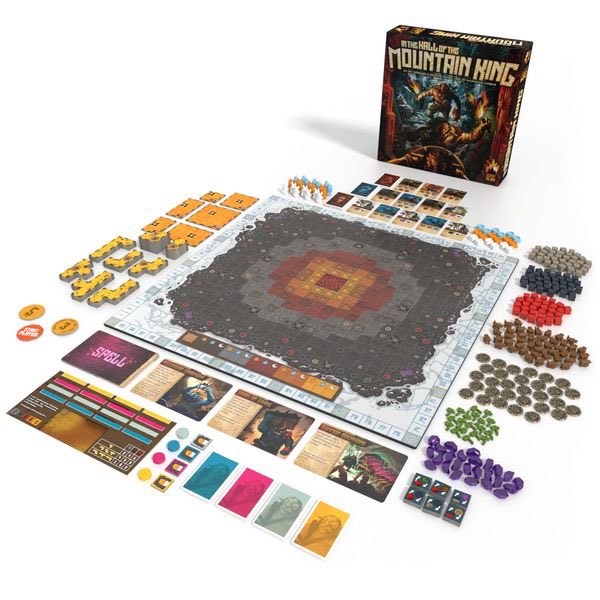 meepleydados's tweet photo. Repasando #juegosdemesa #boardgames de #gencon19 | #IntheHalloftheMountainKing es un tema de #Grieg que tendrá representación por la editorial #BurntIslandGames | Nuestro objetivo será reconstruir nuestro reinado troll con una mecánica innovadora de cascada de cartas. https://t.co/HlIDspR12p