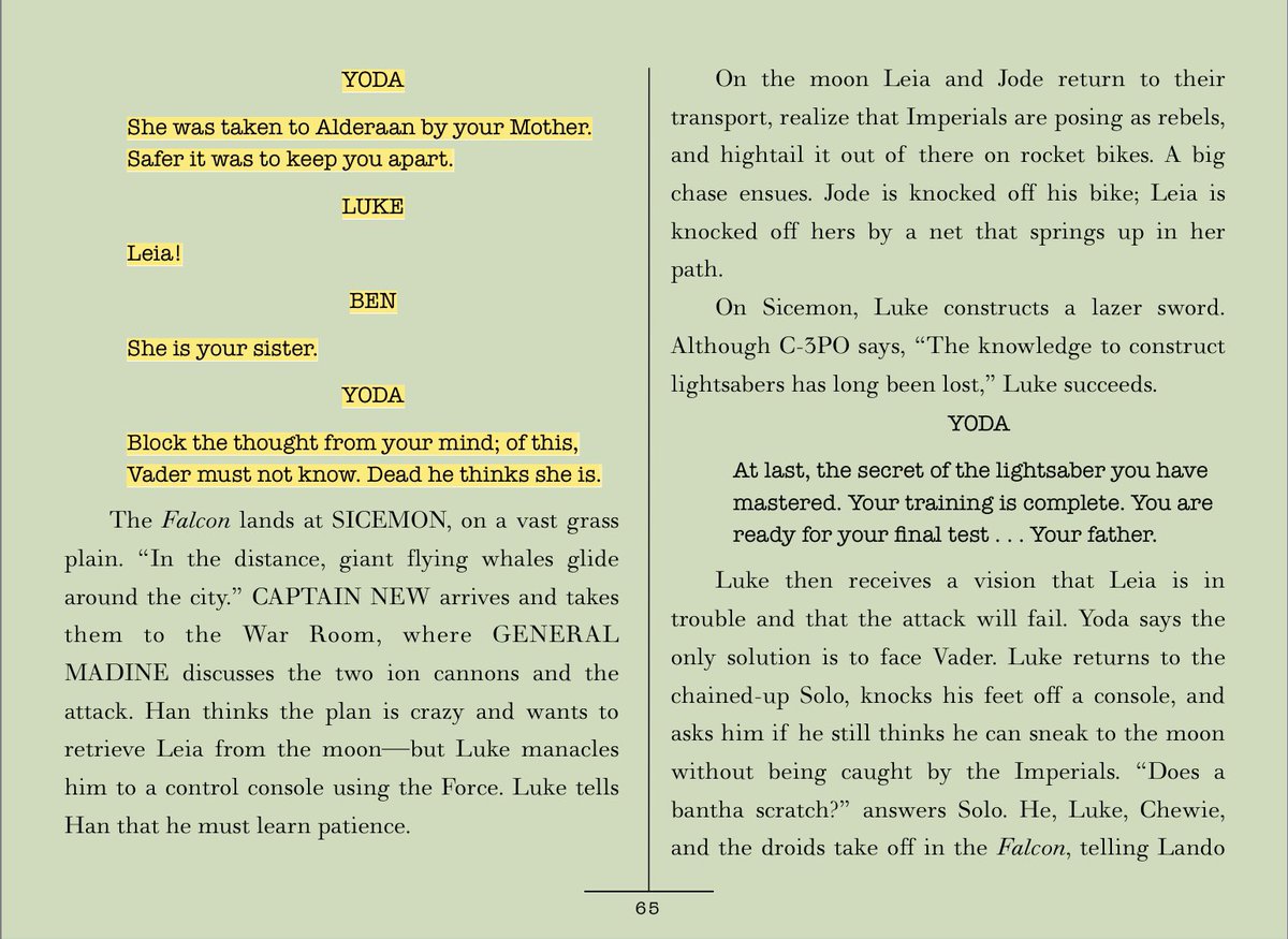 Star Wars MythbustersLeia Organa remembers her mother because Padmé Amidala was alive when Leia was a child, at the time of  #ReturnoftheJedi’s release in 19831. In George Lucas’ February 1981 rough draft, Obi-Wan tells Luke that “[Leia] was taken to Alderaan by your Mother.” – bei  Lucasfilm Ltd