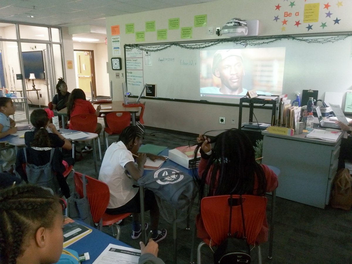 RCMSLitcoach's tweet photo. Read180 program in full implementation! Students are engaged and using active listening skills to identify key ideas in a Growth Mindset video. @SSCMSStallions https://t.co/JY4E65RFYf