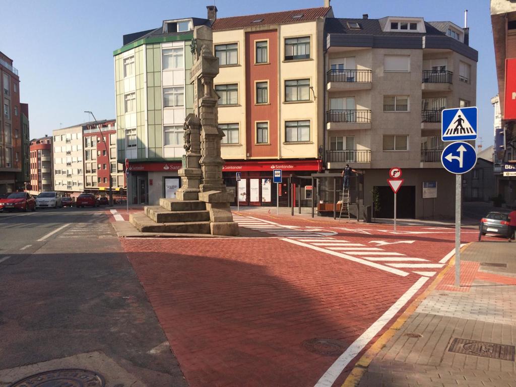 BCNORSL's tweet photo. Reforma alrededor del monumento a los Mártires de Carral, realizada por el equipo de #BCNOR. https://t.co/uOAdYqGYeO