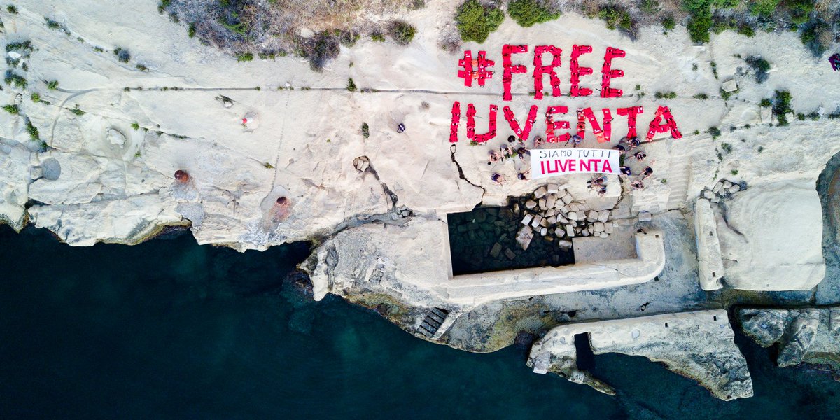 About a year ago, when we were all stuck in Malta.

Other places now, other problems. 
But it all started with this one. 

#FreeIUVENTA